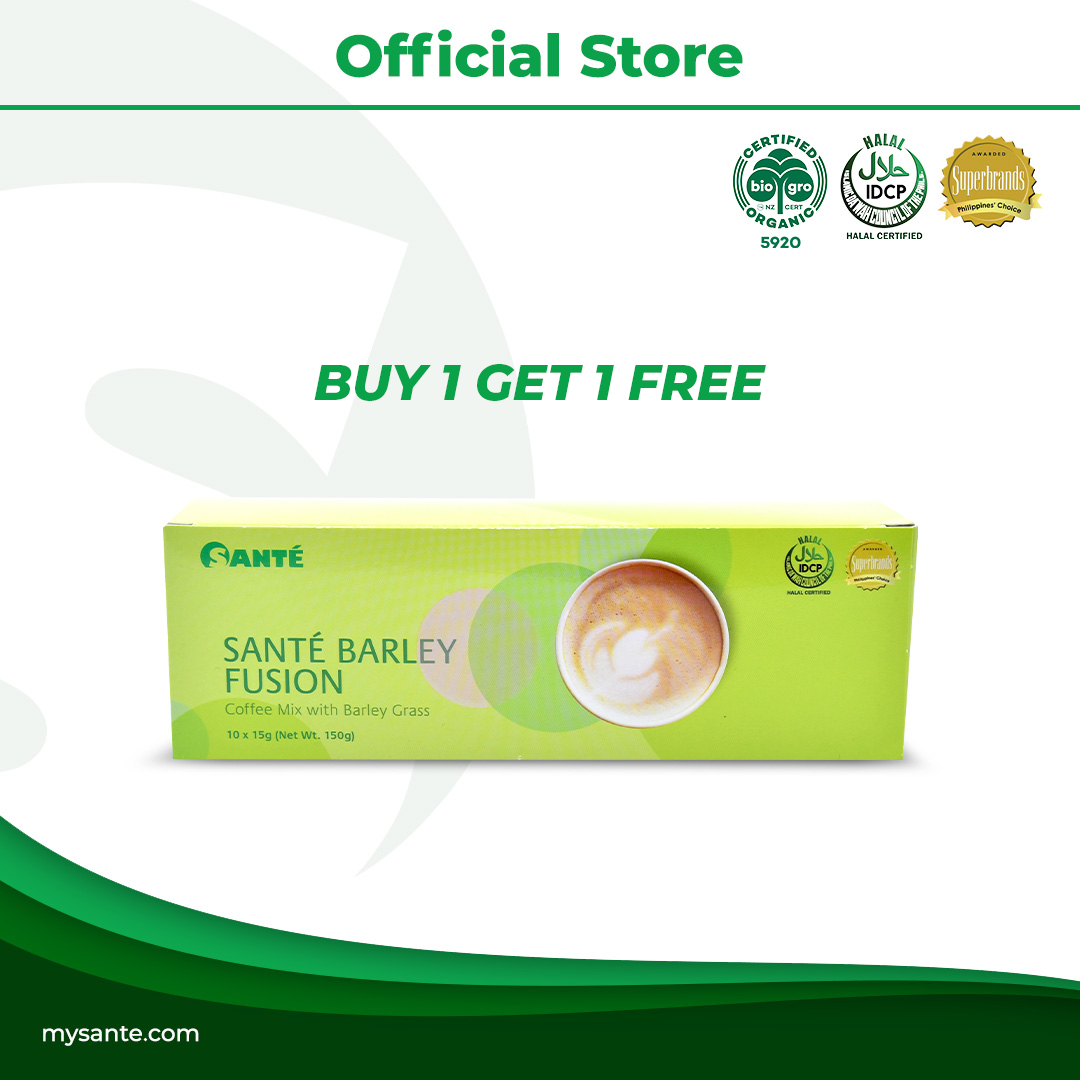 BOGO Pack: Santé Fusion Coffee (15 gms x 10 sachets) - 2 units